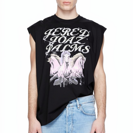 Jered Joaz Palms Race Horses Tank top