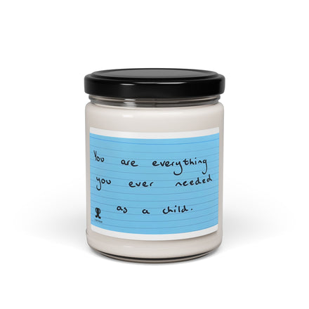 Jered Joaz Palms Inspirational Soy Candle 9oz — "You Are Everything You Ever Needed as a Child"