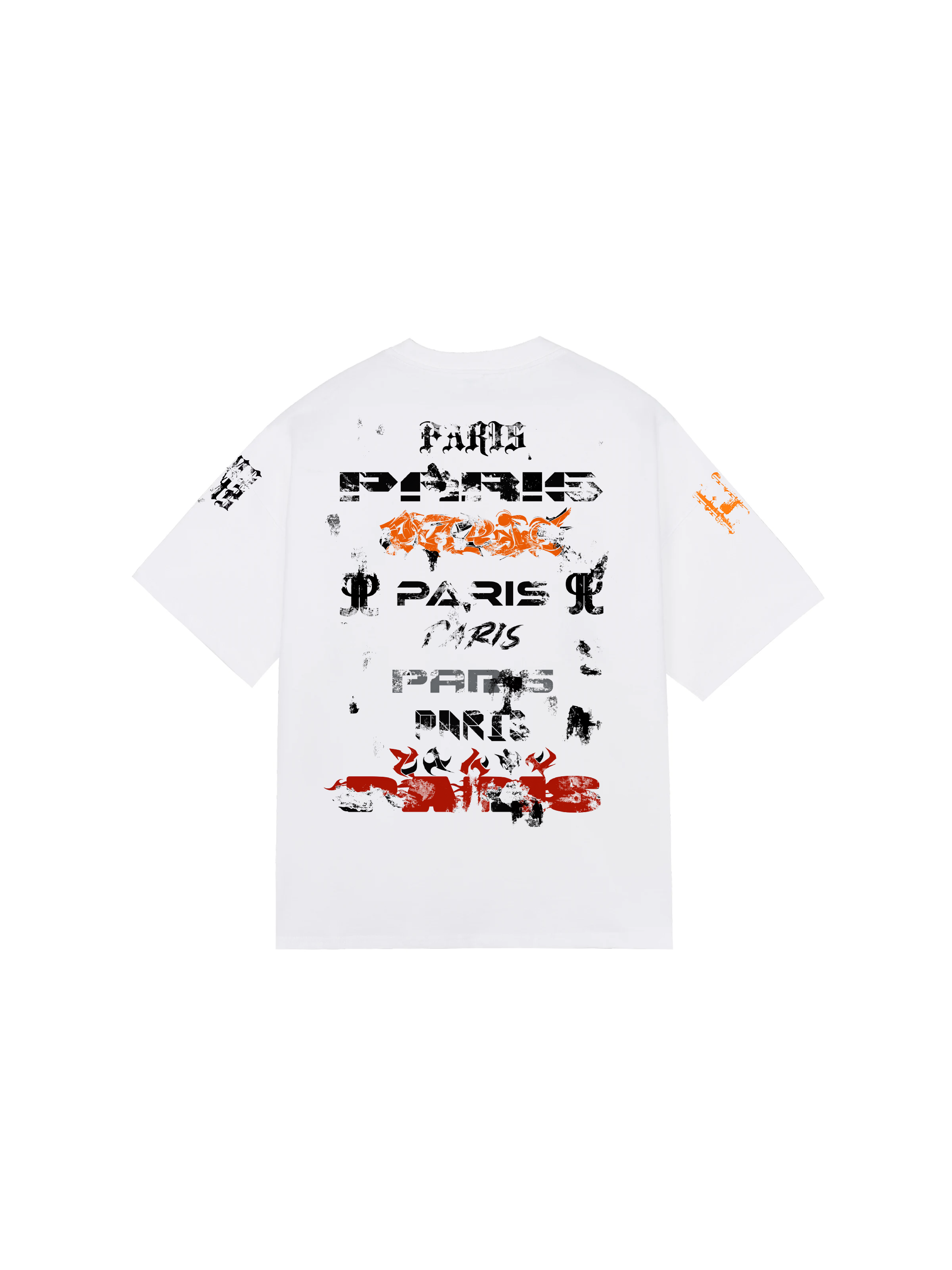 JERED JOAZ PALMS DAMAGE PARIS LOGO FW