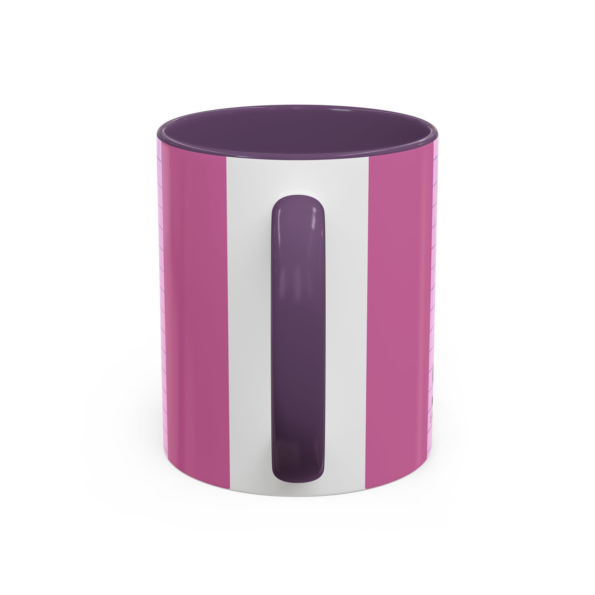 Jered Joaz Palms Inspirational Pink Notebook-Lined Coffee Mug — "I Know It Hurt, You're Stronger Now"