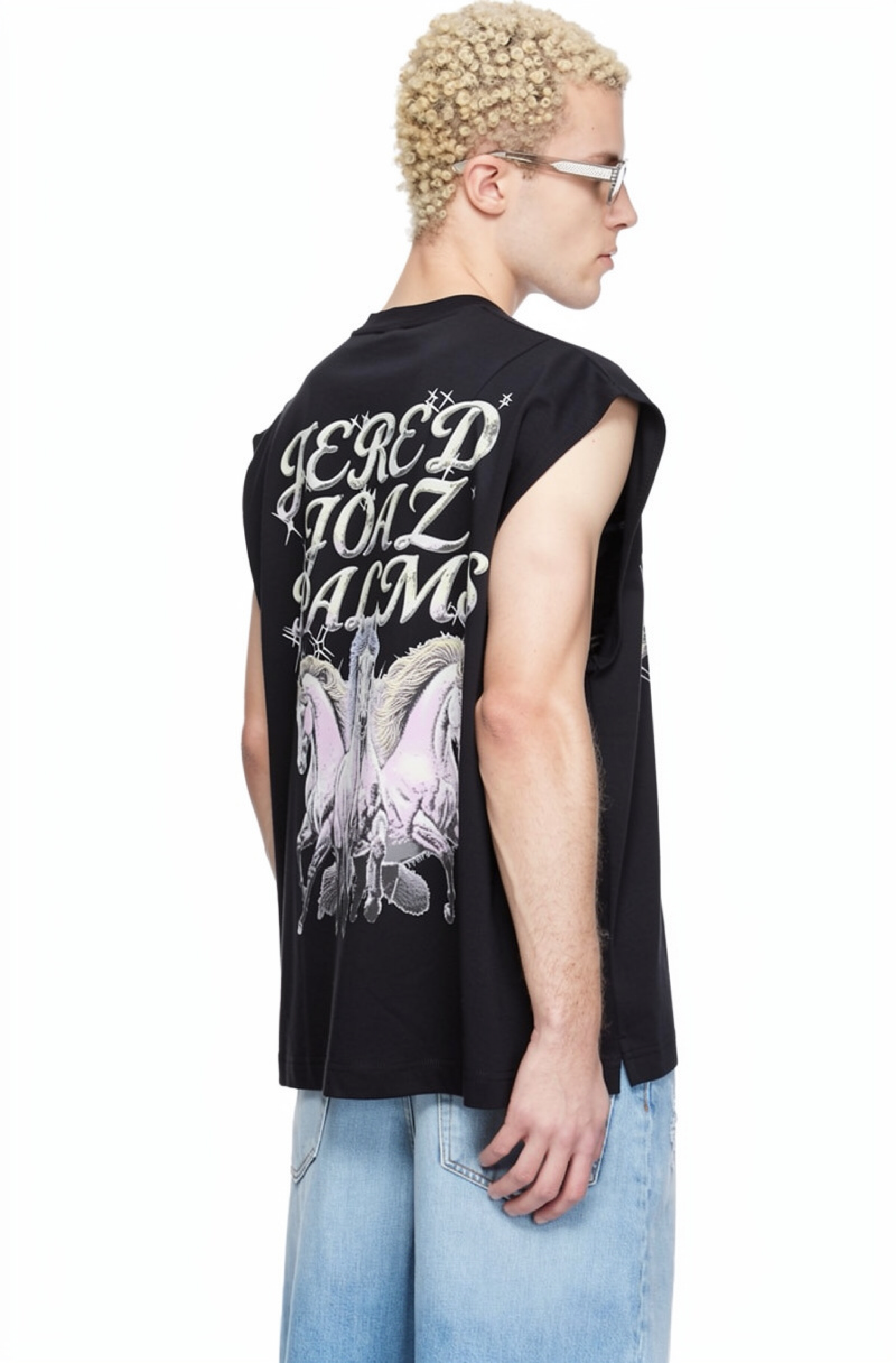 Jered Joaz Palms Race Horses Tank top