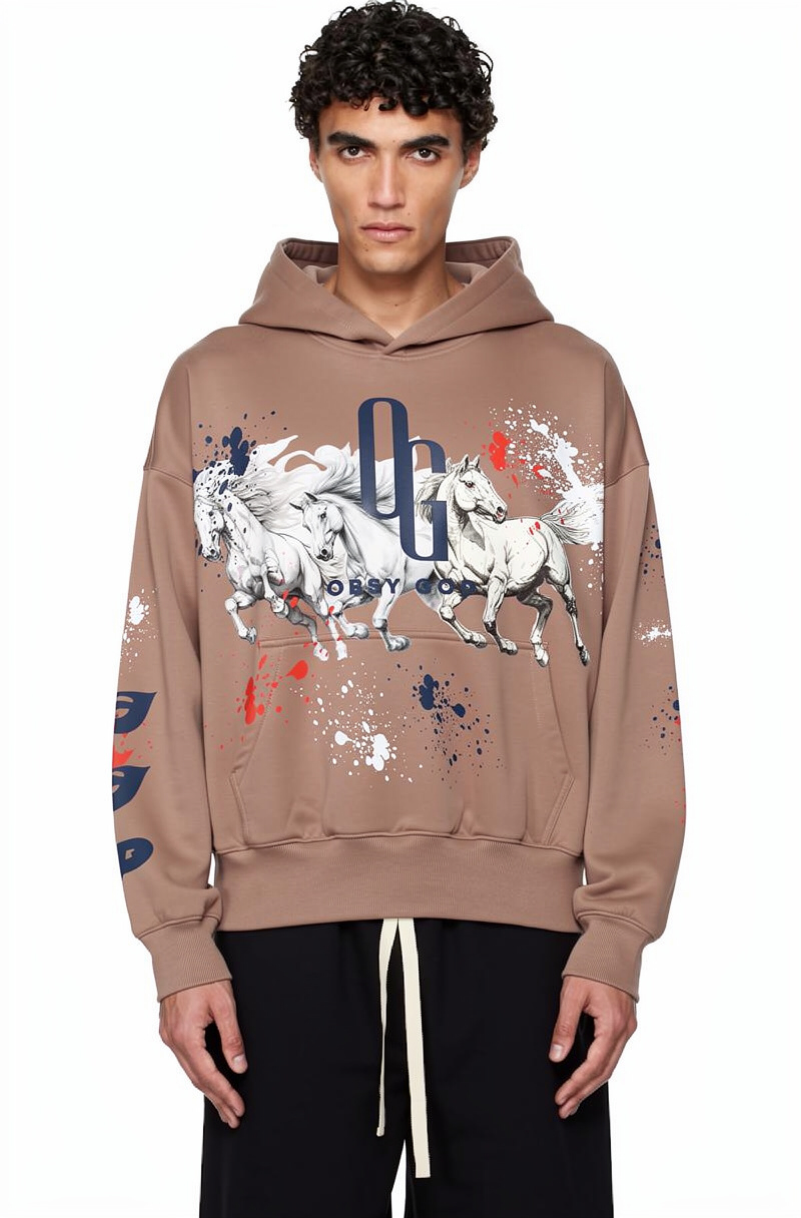 Jered Joaz Palms paint horses Hoodie