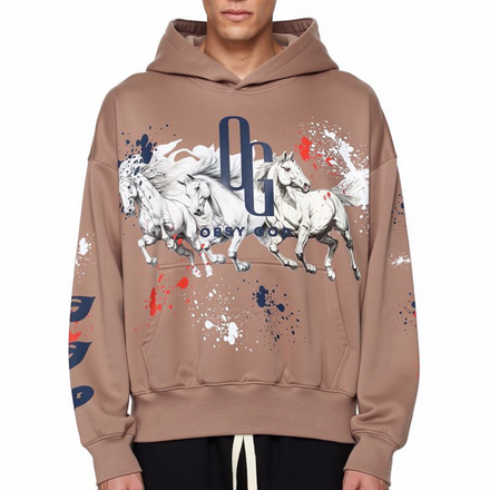 Jered Joaz Palms paint horses Hoodie