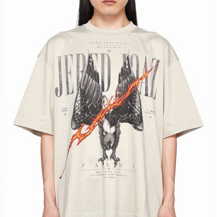Jered Joaz Palms Rising eagle T shirt