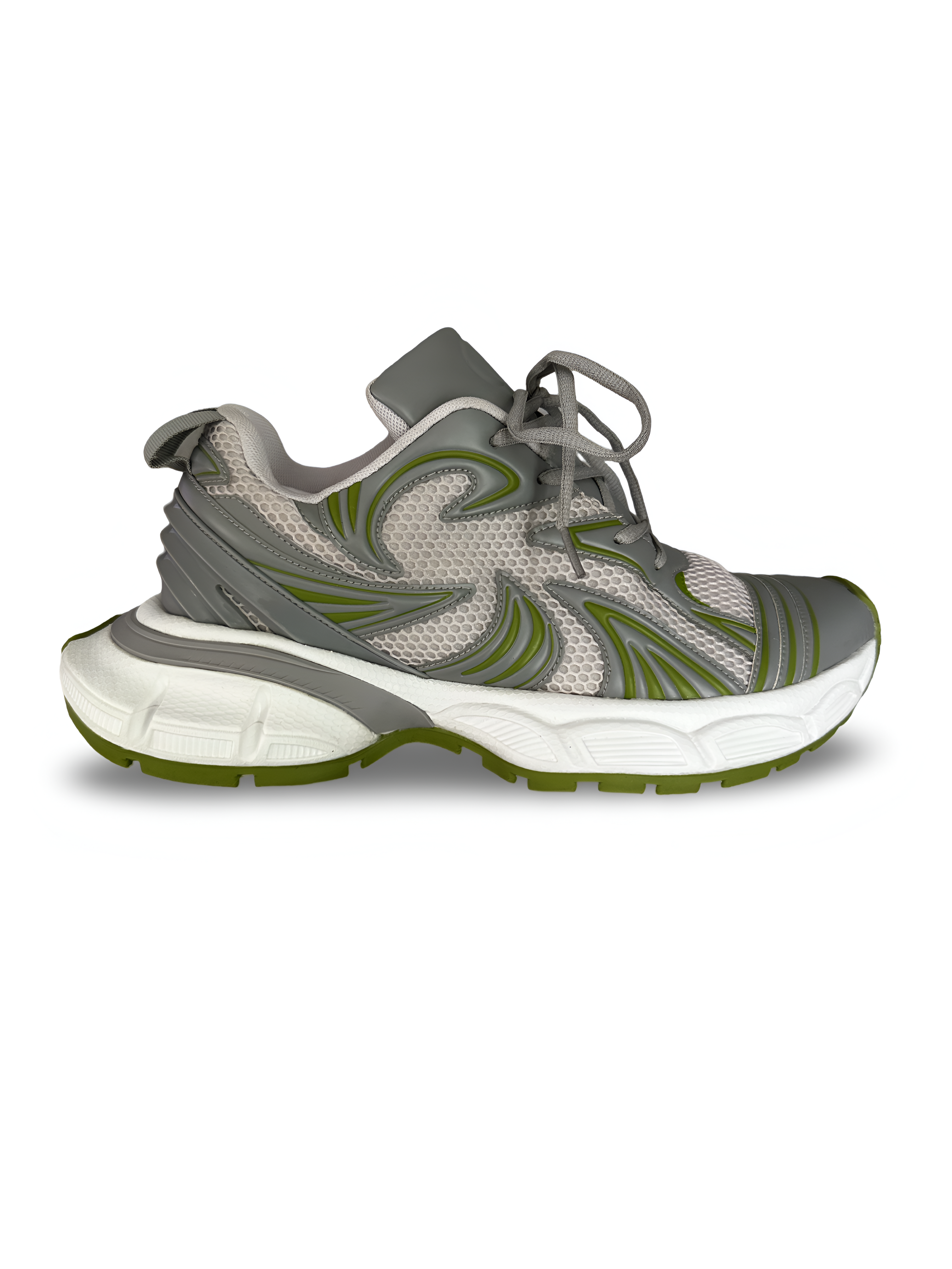 JERED JOAZ PALMS LEAF SNEAKER GREY/GREEN