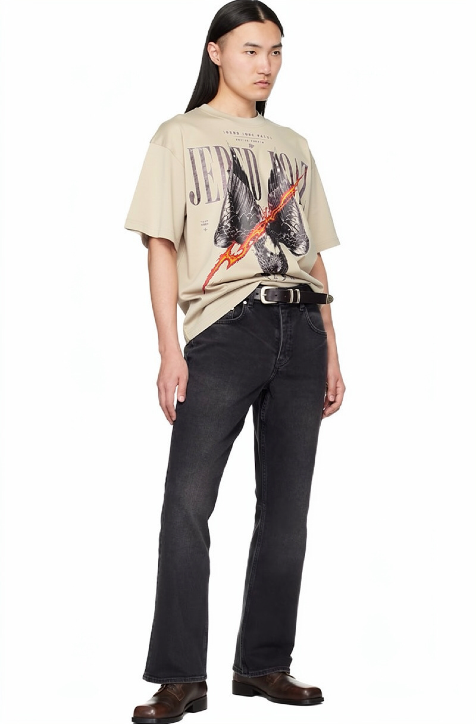 Jered Joaz Palms Rising eagle T shirt