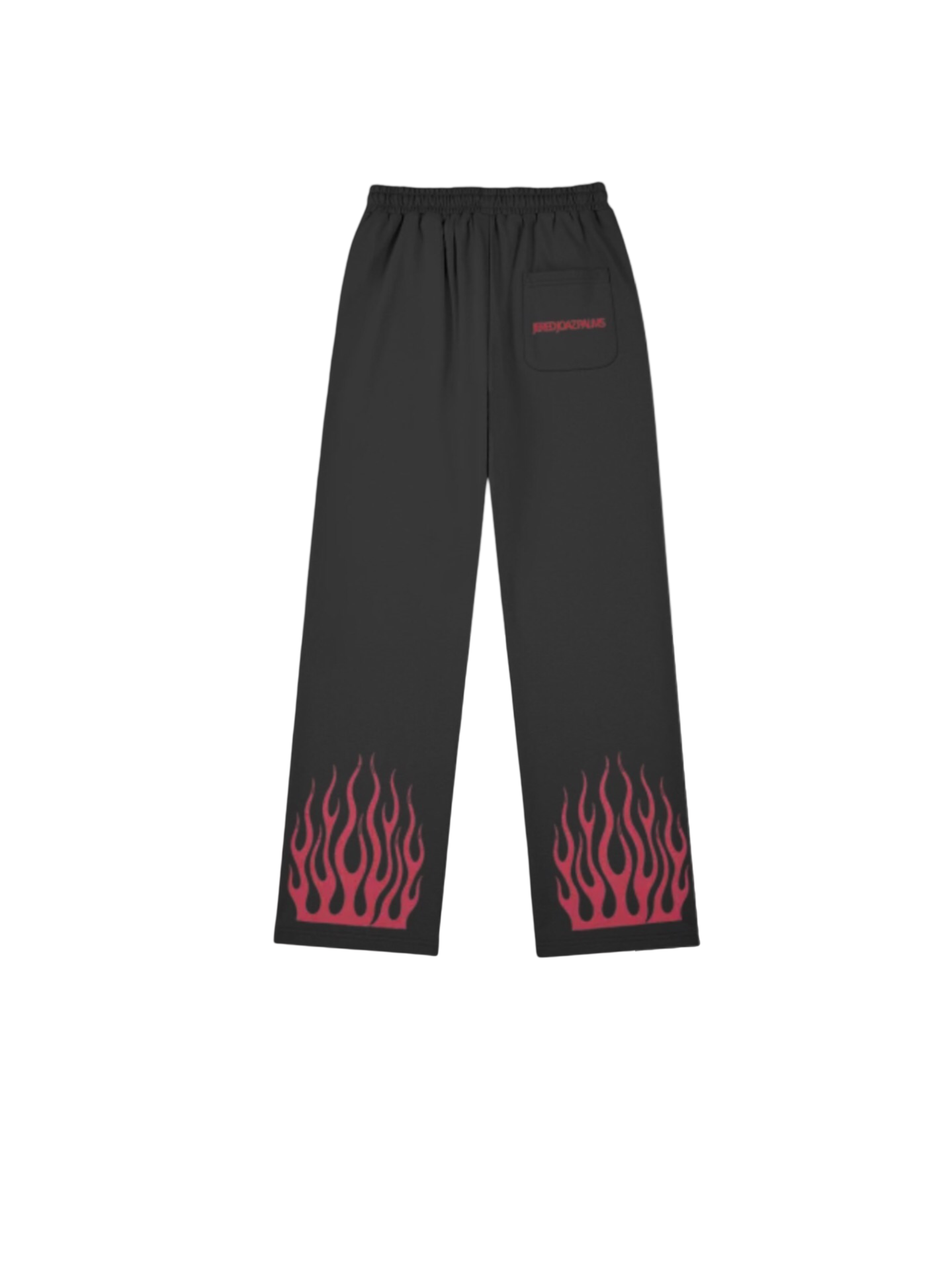 Jered Joaz Palms Red Flame Sweatpants