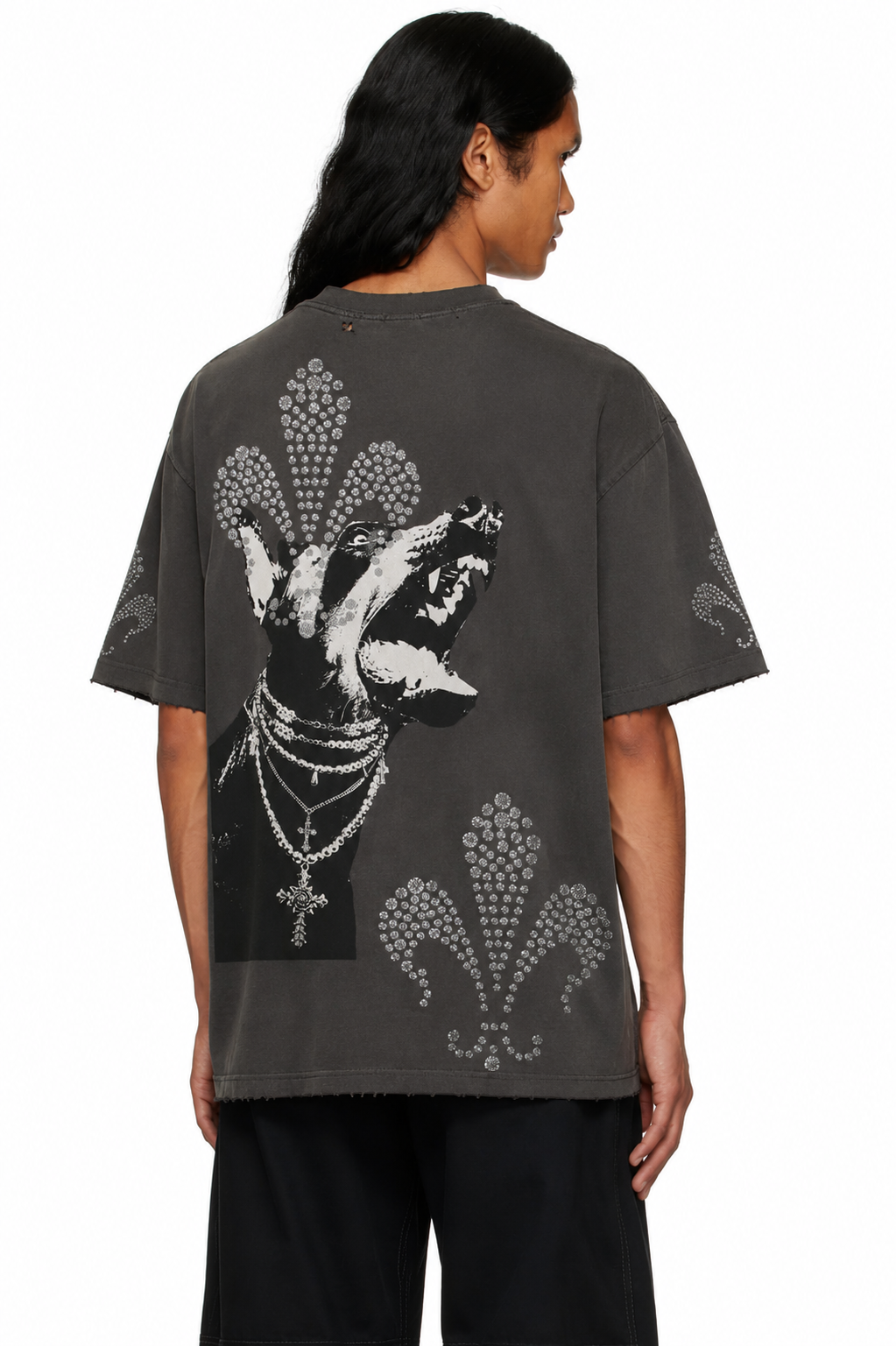 Jered Joaz Palms Chain Dog T shirt