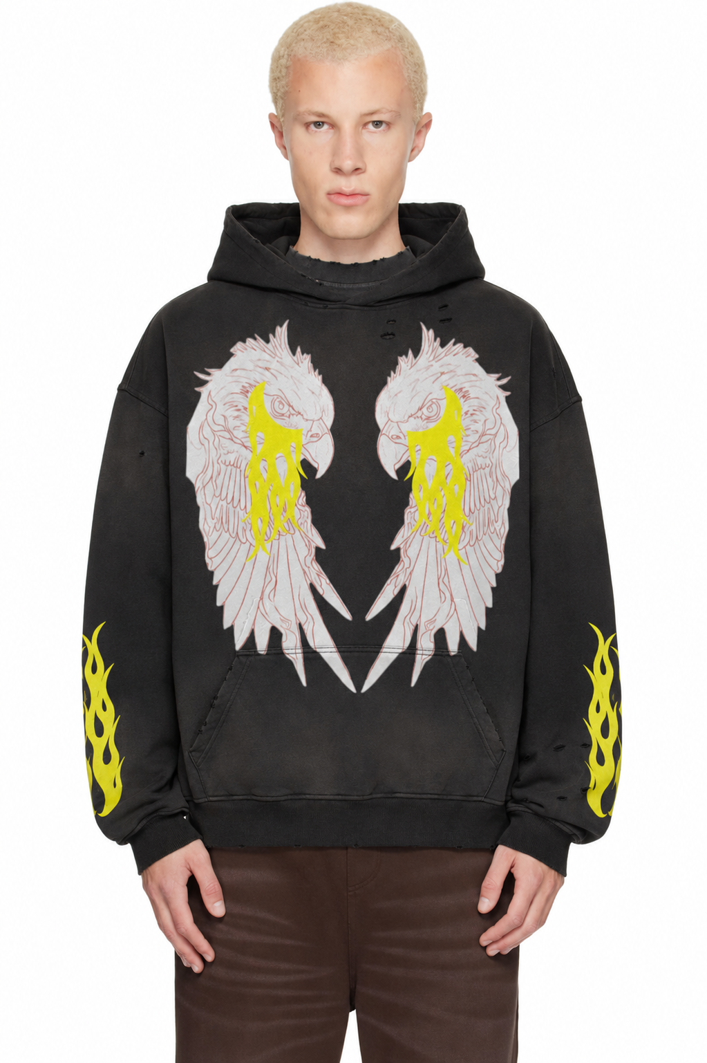 Jered Joaz Palms cry Eagle Hoodie