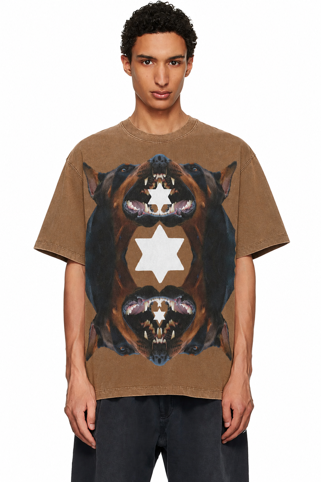 Jered Joaz Palms Dog Star T shirt