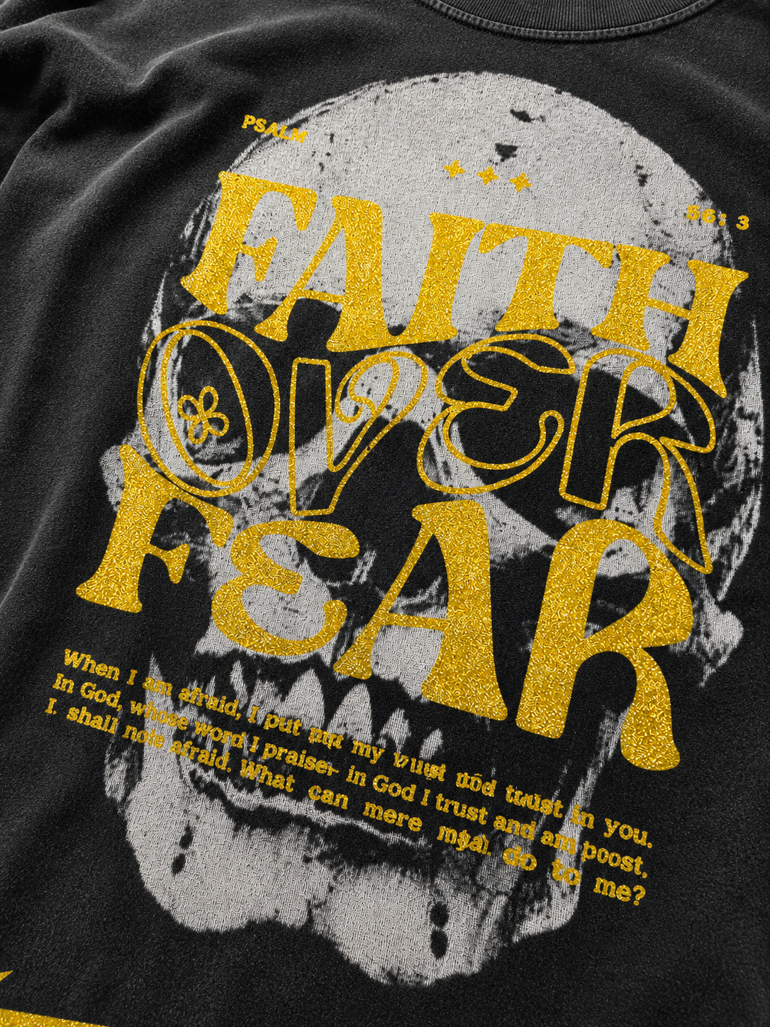 Jered Joaz Palms Faith over Fear T shirt