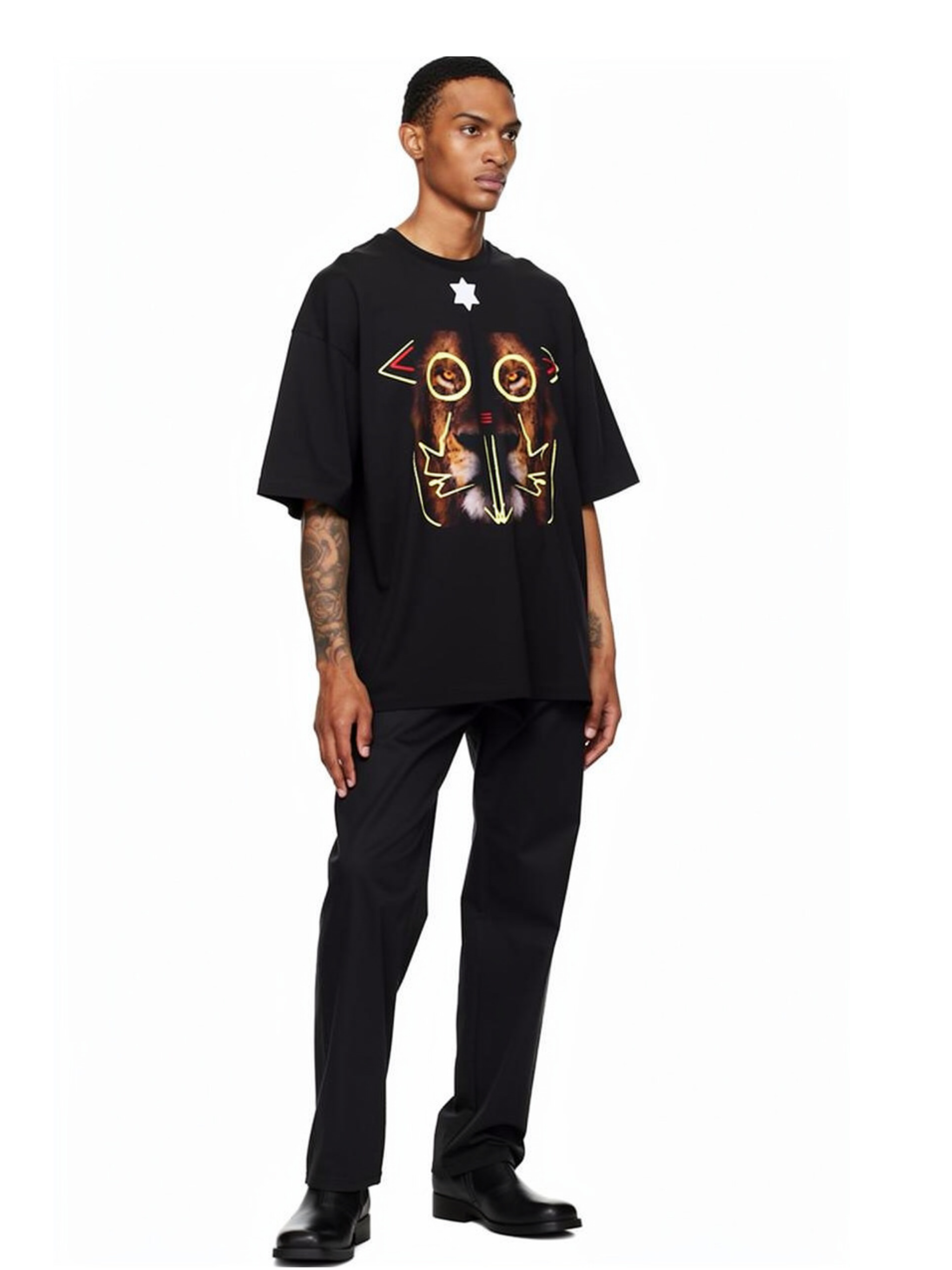 Jered Joaz Palms Lion T shirt