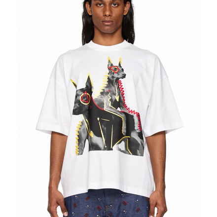 Jered Joaz Palms double Doberman T shirt