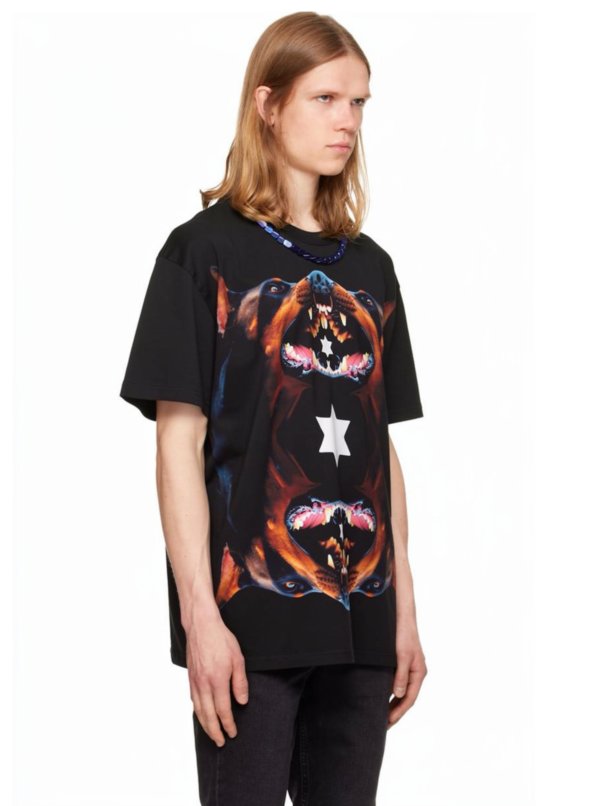 Jered Joaz Palms Star Doberman T shirt
