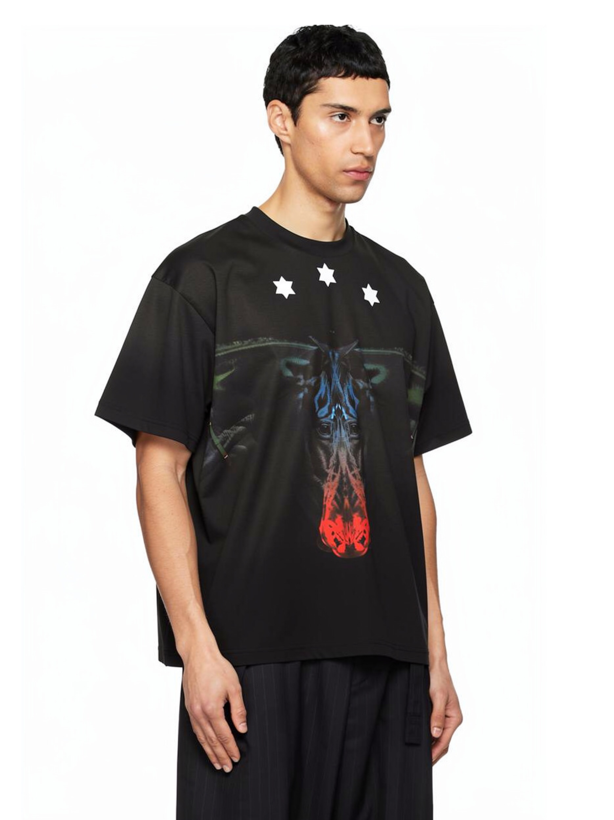 Jered Joaz Palms colors Horses T shirt