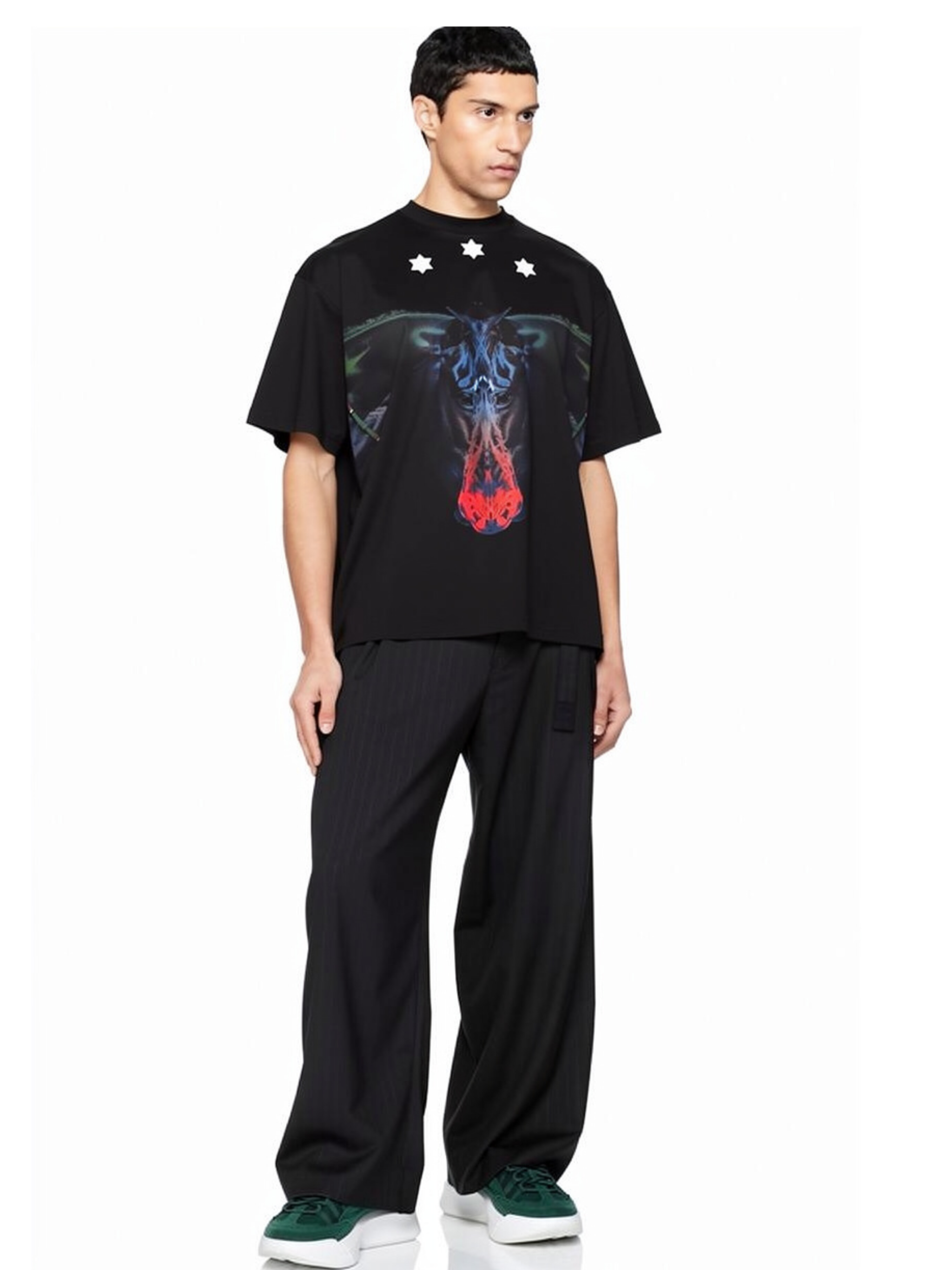 Jered Joaz Palms colors Horses T shirt