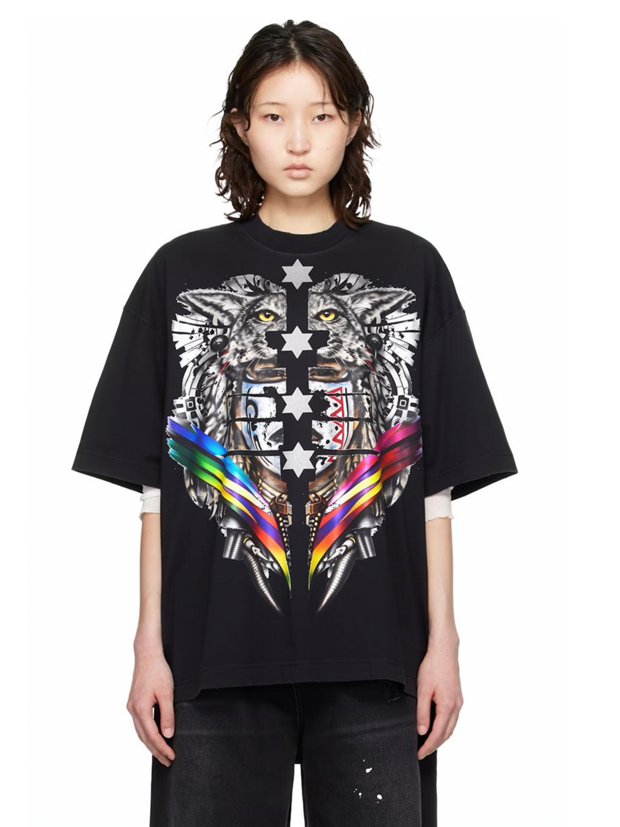 Jered Joaz Palms Damage Warrior T shirt