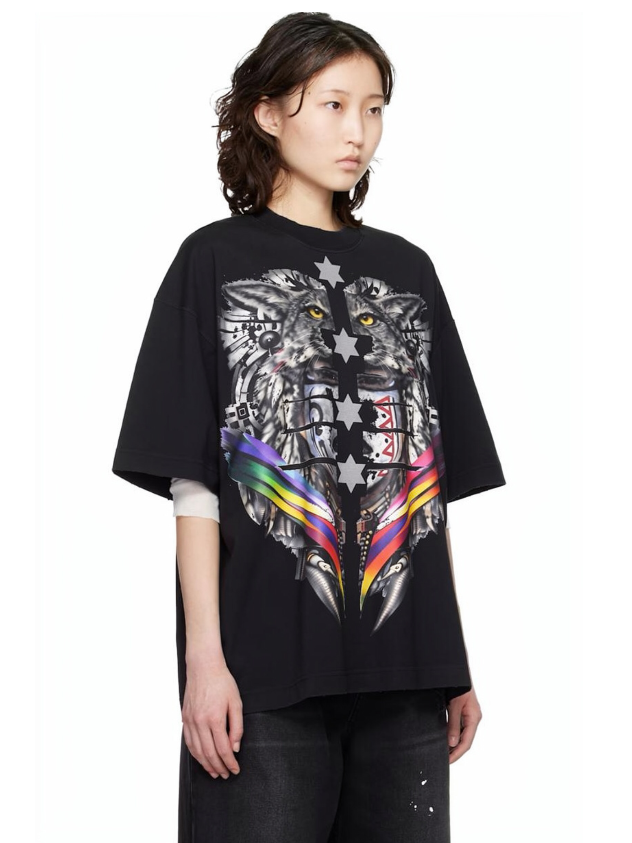 Jered Joaz Palms Damage Warrior T shirt
