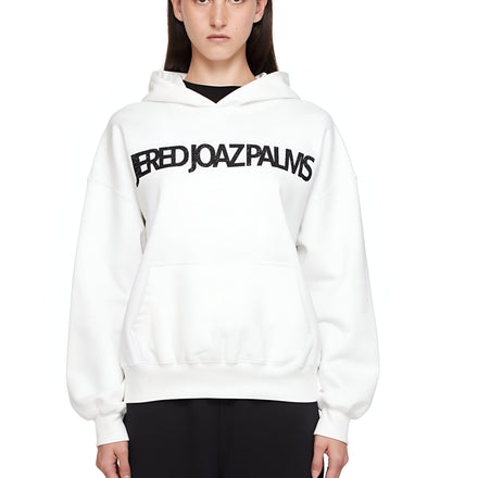 Jered Joaz Palms Velvet Logo Hoodie