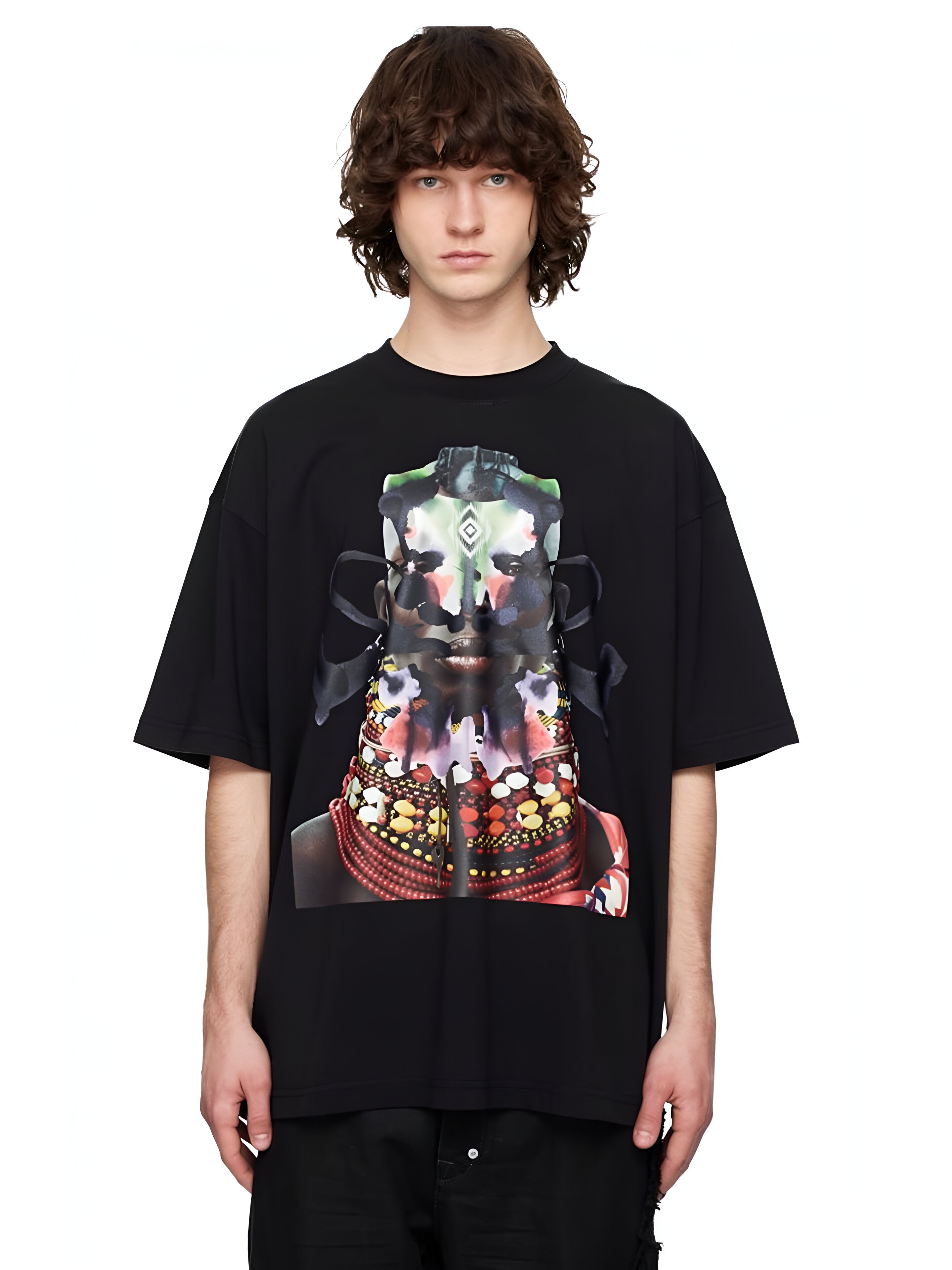 Jered Joaz Palms paint Face T shirt