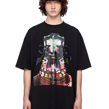 Jered Joaz Palms paint Face T shirt
