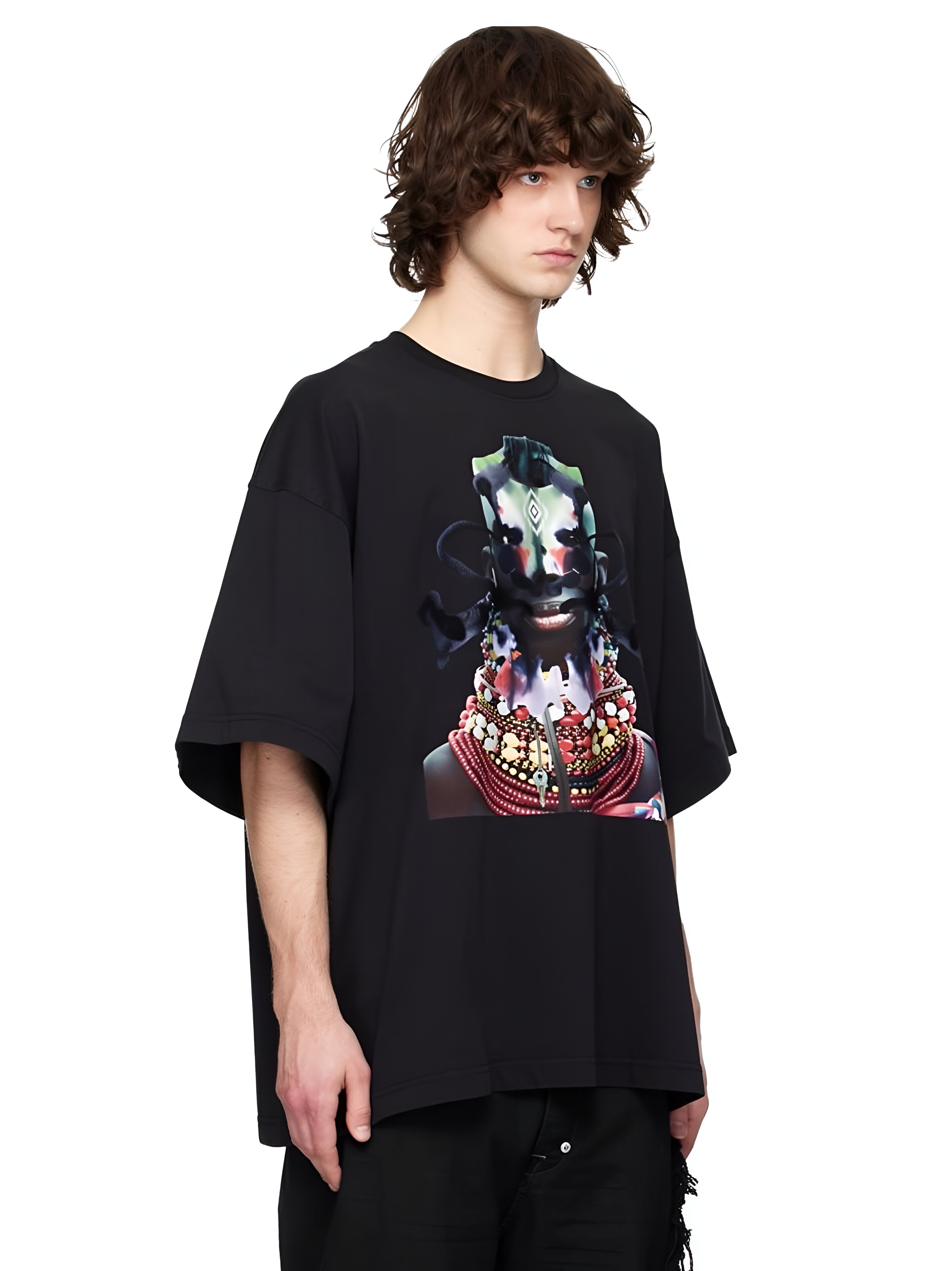 Jered Joaz Palms paint Face T shirt