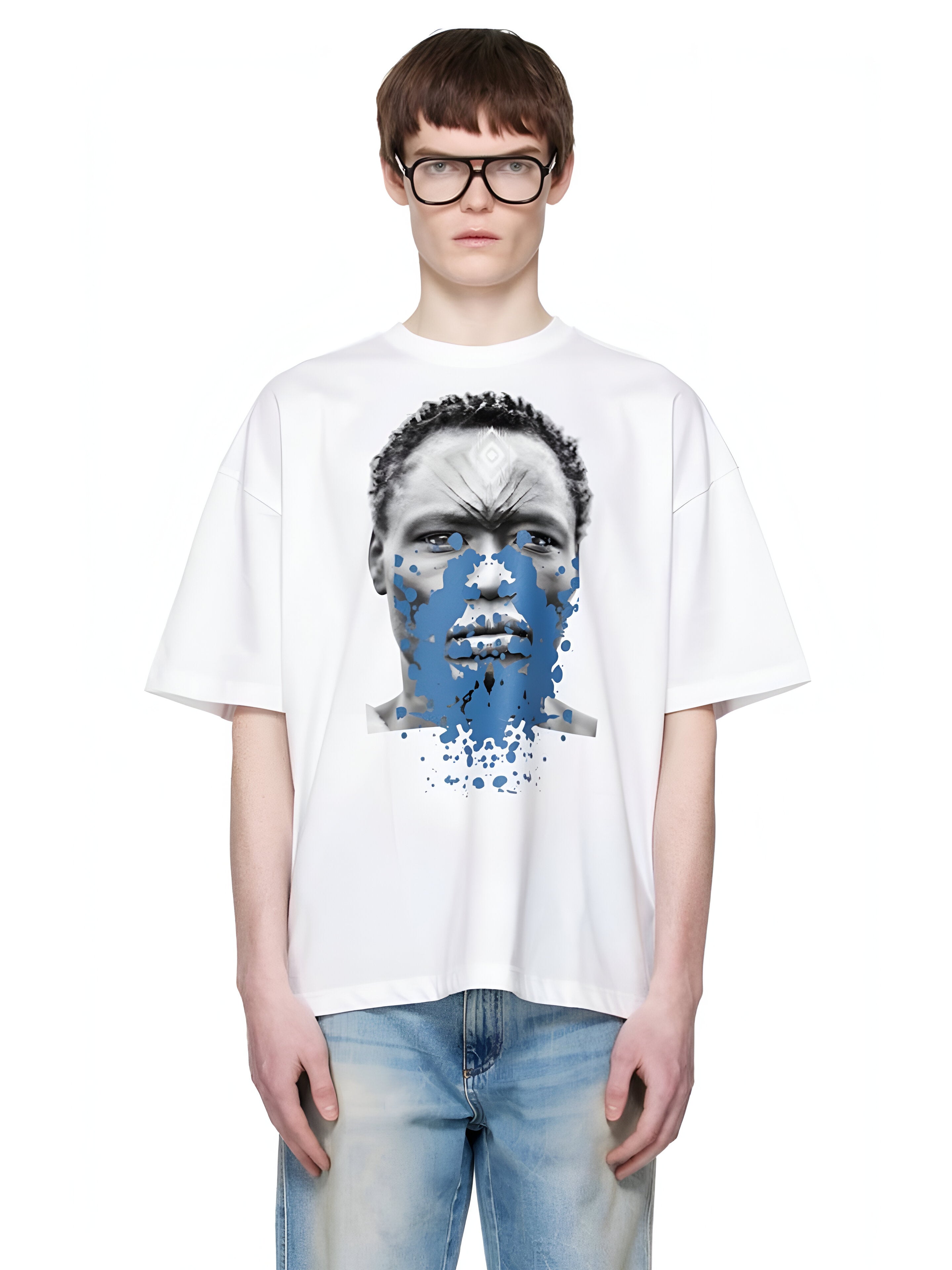 Jered Joaz Palms Glitter Tears T shirt