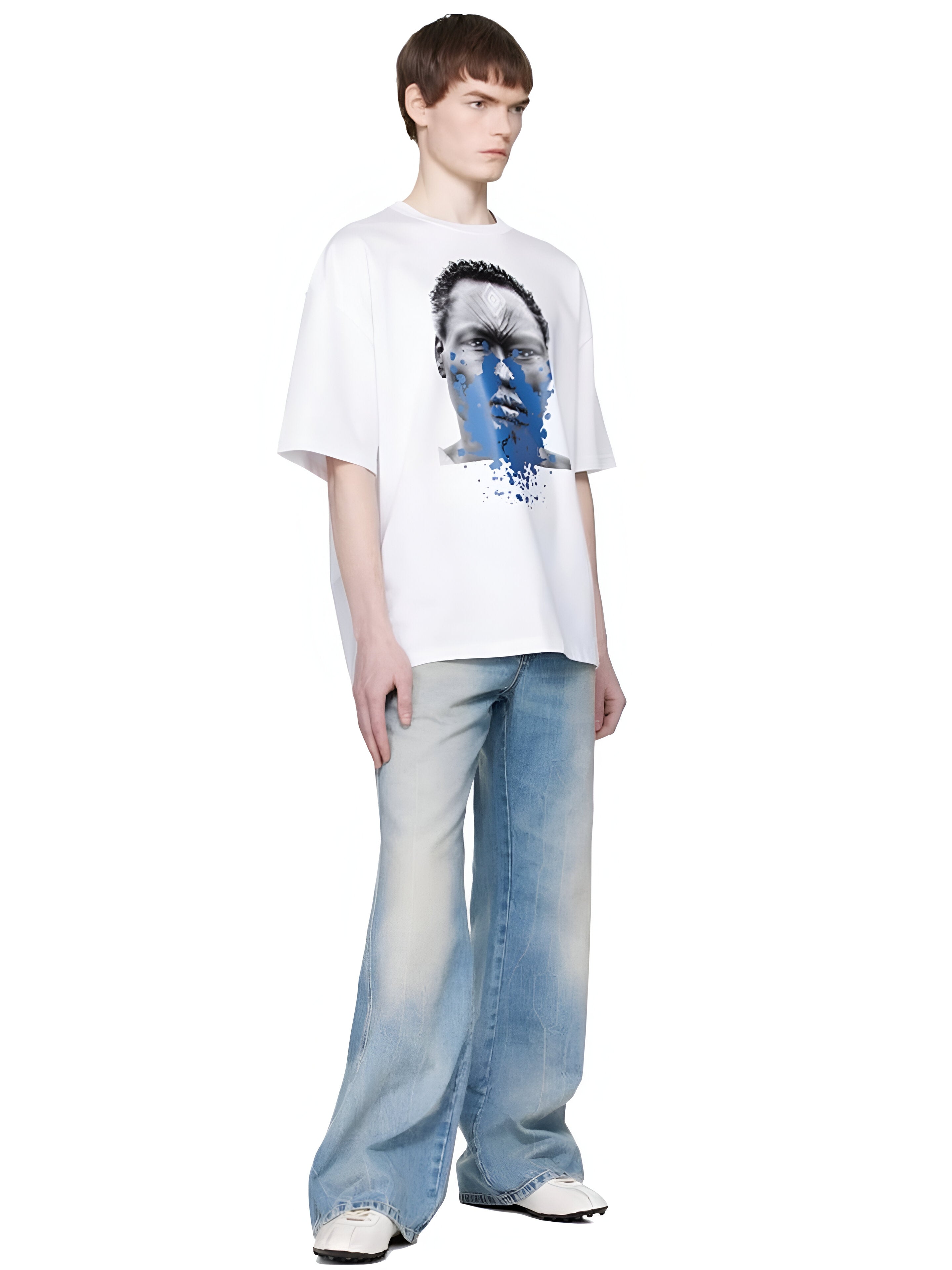 Jered Joaz Palms Glitter Tears T shirt