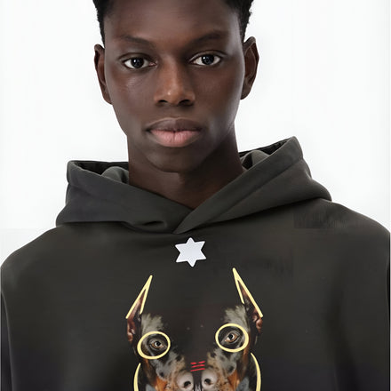 Jered Joaz Palms Mirror Doberman Hoodie