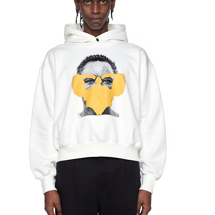Jered Joaz Palms Art Yellow Mask Hoodie