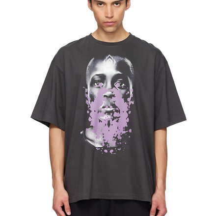 Jered Joaz Palms Sparkle Tears T shirt