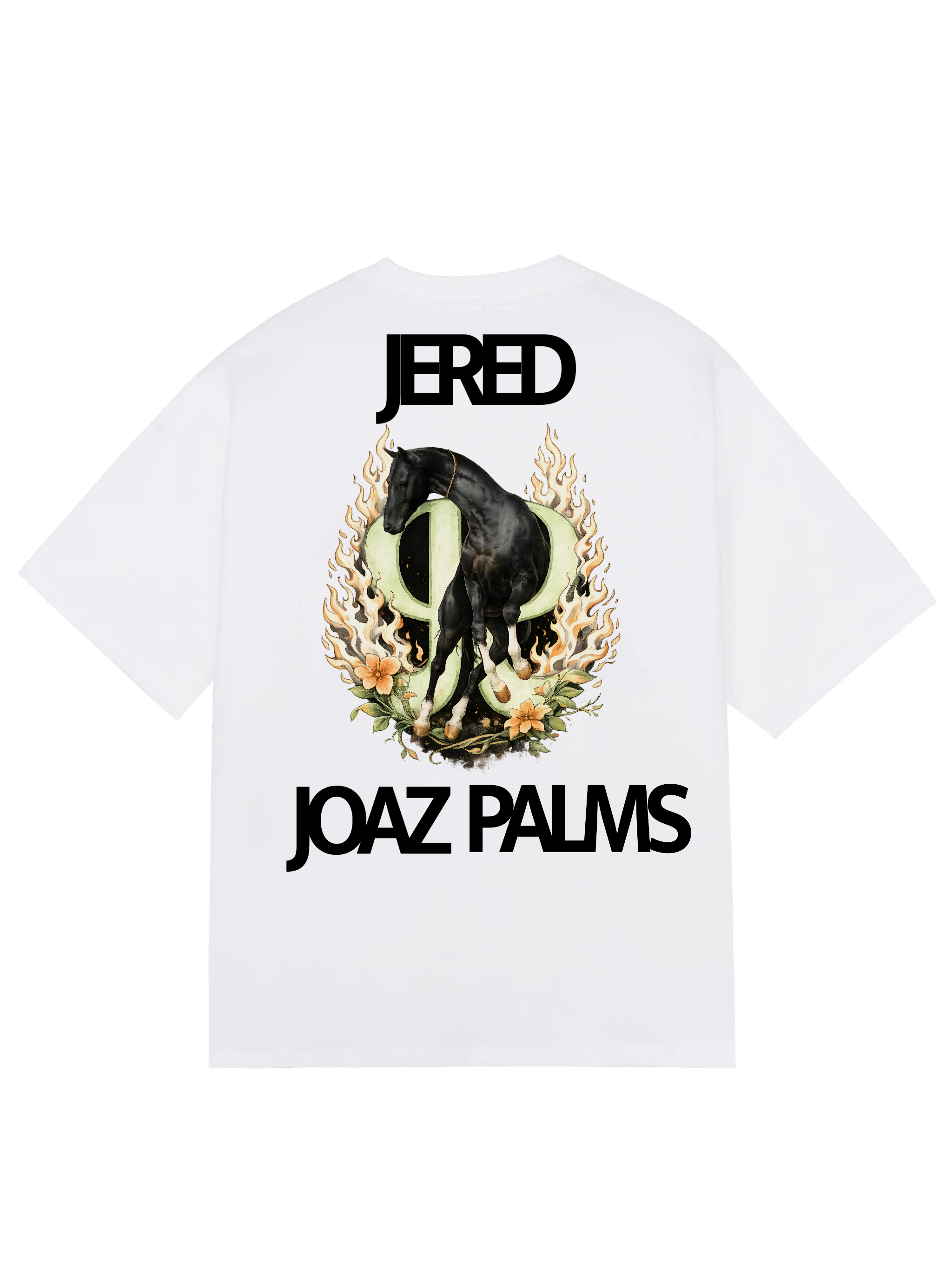 Jered Joaz Palms Happy Horse T shirt