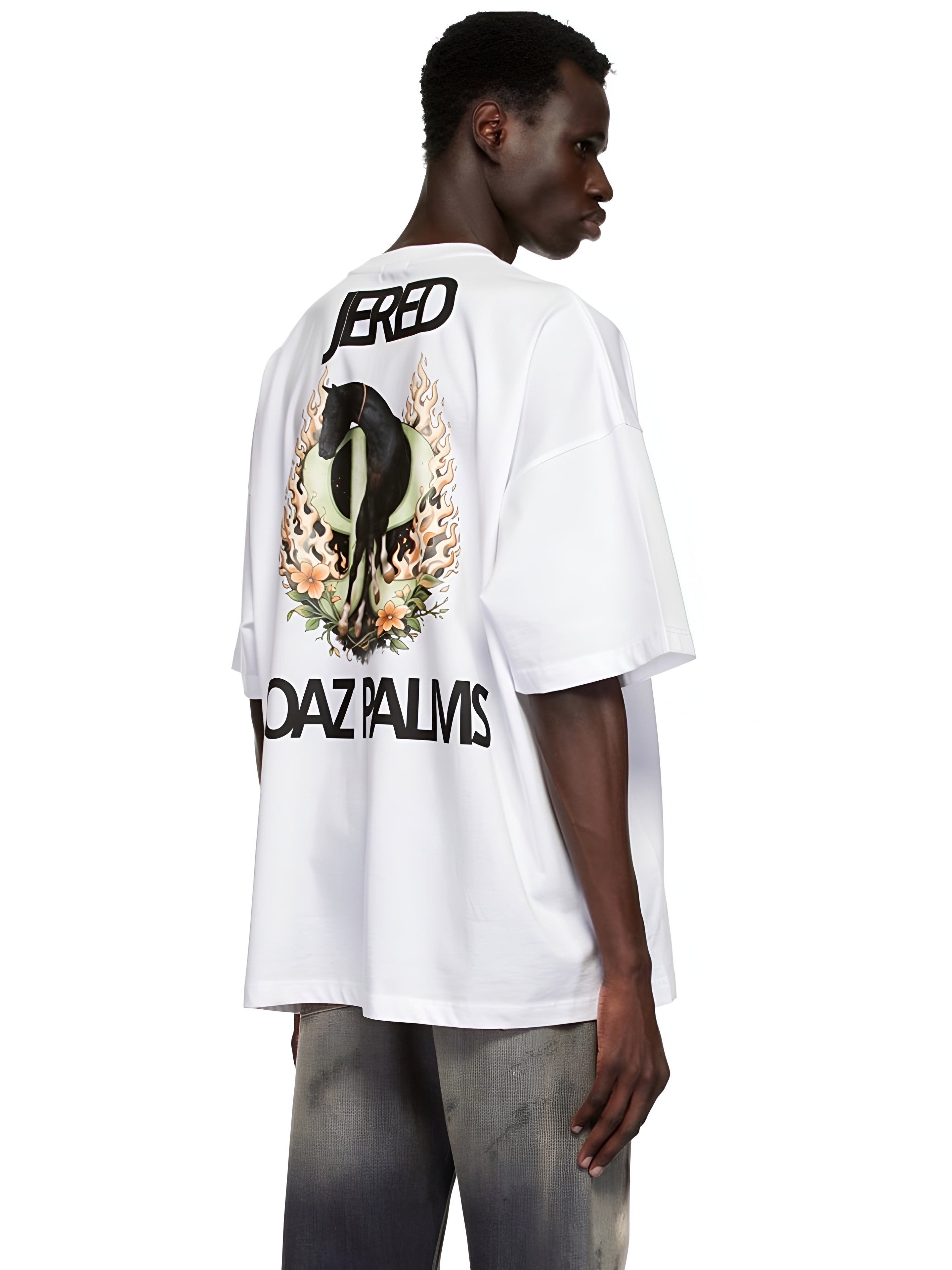 Jered Joaz Palms Happy Horse T shirt