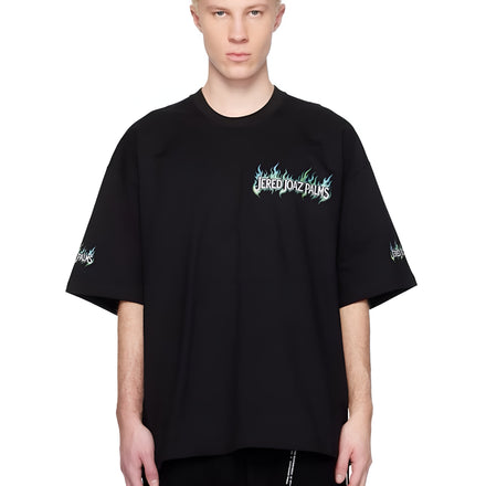 Jered Joaz Palms Flames Logo T shirt