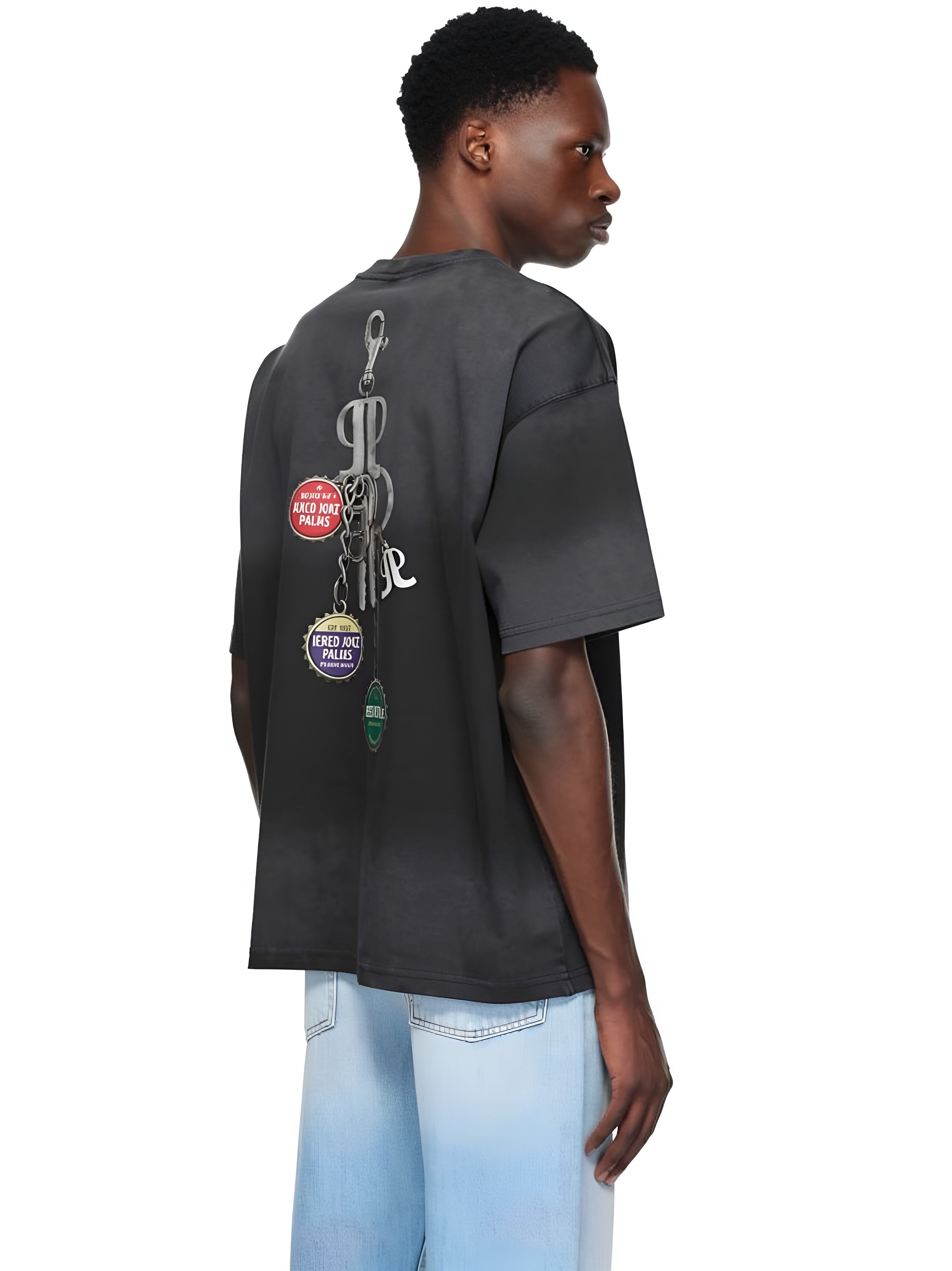 Jered Joaz palms Keyschain T shirt