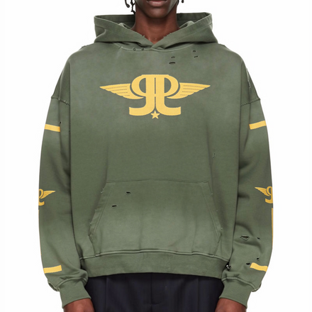 Jered Joaz Palms Wings Logo Hoodie